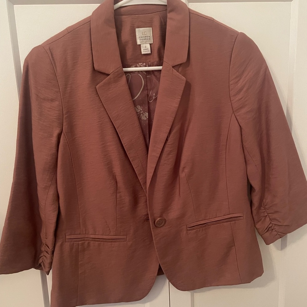 Mauve Blazer- 2